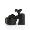 DemoniaCult - CAMEL17 Plateausandalen - Schwarz Product image
